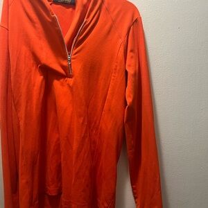 Polo by Ralph Lauren Bold Orange Zip-Up Jacket